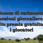 Dai bonus di cerimonia alle promozioni giornaliere, BIG Tumulto premia gratuitamente i giocatori