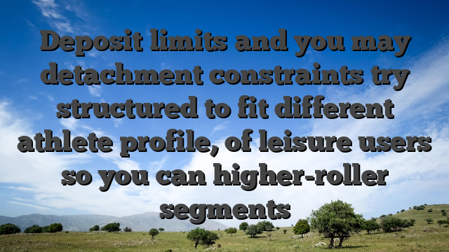 Deposit limits and you may detachment constraints try structured to fit different athlete profile, of leisure users so you can higher-roller segments