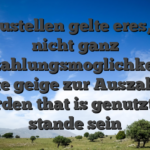 Festzustellen gelte eres, dass nicht ganz Einzahlungsmoglichkeiten zweite geige zur Auszahlung werden that is genutzt im stande sein