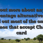 Find out more about any of it percentage alternative and find out most of the online casinos that accept Charge card