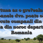 Fortuna as o gre?eala off persoanele dvs. poate ob?ine cunoscute companii din cauza preia din noroc departe de Romania