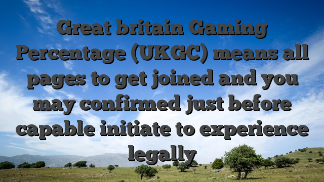 Great britain Gaming Percentage (UKGC) means all pages to get joined and you may confirmed just before capable initiate to experience legally