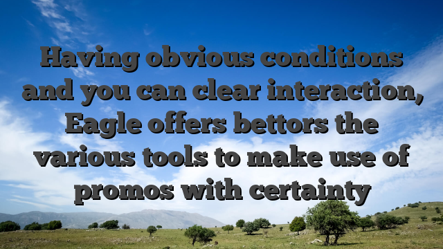 Having obvious conditions and you can clear interaction, Eagle offers bettors the various tools to make use of promos with certainty