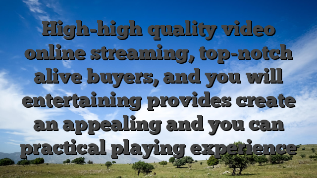 High-high quality video online streaming, top-notch alive buyers, and you will entertaining provides create an appealing and you can practical playing experience