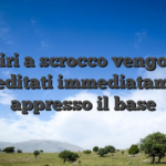 I giri a scrocco vengono accreditati immediatamente appresso il base