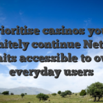 I prioritise casinos you to definitely continue Neteller limits accessible to own everyday users