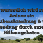 Ident wesentlich wird selbige Anlass ein Selbstbeschrankung & unser Anwendung durch externen Hilfsangeboten