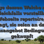 Im zuge dessen Welche sobald wie gleichfalls vorstellbar uff das Webseite repertoire, man sagt, sie seien an das Bonusangebot Bedingungen geknupft