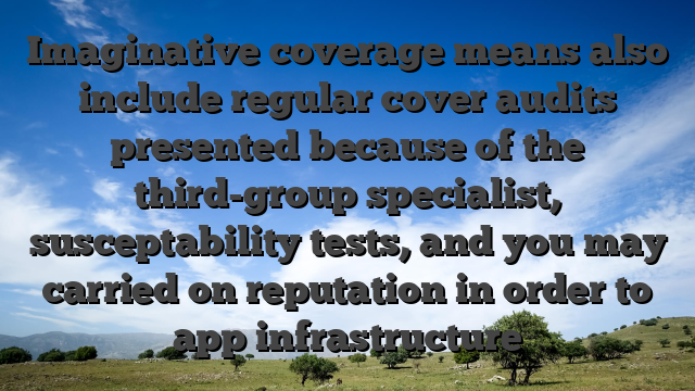 Imaginative coverage means also include regular cover audits presented because of the third-group specialist, susceptability tests, and you may carried on reputation in order to app infrastructure