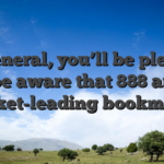 In general, you’ll be pleased to be aware that 888 are a market-leading bookmaker