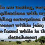 In our testing, very complications with crypto gambling enterprises do not are present within join; it can be found while in the detachment