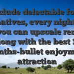 Include delectable food alternatives, every night club, and you can upscale renting, along with the best 12 months-bullet enjoyment attraction