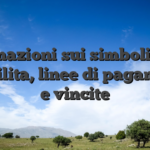 Informazioni sui simboli, RTP, volatilita, linee di pagamento e vincite