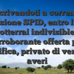 Iscrivendoti a corrente confusione SPID, entro l’altro, otterrai indivisible corroborante offerta per gratifica, privato di versare averi