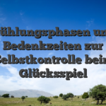 Kühlungsphasen und Bedenkzeiten zur Selbstkontrolle beim Glücksspiel