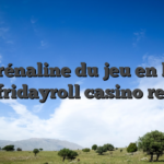 L’adrénaline du jeu en ligne avec fridayroll casino revisité
