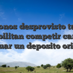 Las bonos desprovisto tanque posibilitan competir carente efectuar un deposito original