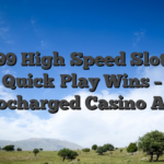 Legit99 High‑Speed Slots and Quick‑Play Wins – Turbocharged Casino Action
