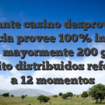 Levante casino desprovisto licencia provee 100% incluso 500� mayormente 200 giros gratuito distribuidos referente a 12 momentos