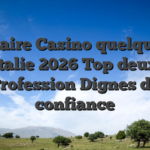 Liminaire Casino quelque peu Italie 2026 Top deux Profession Dignes de confiance