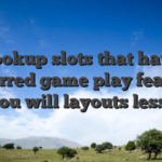 Lookup slots that have preferred game play features and you will layouts less than