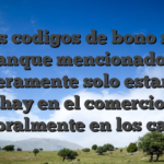 Los codigos de bono sin tanque mencionados primeramente solo estan que hay en el comercio temporalmente en los casinos