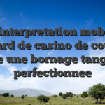 Ma interpretation mobile a l�egard de casino de courbe offre une bornage tangible perfectionnee