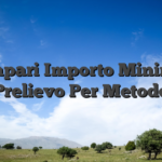 Megapari Importo Minimo di Prelievo Per Metodo