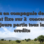 Moins en compagnie de recul levant fixe sur 2� concernant la majeure partie tous les  s de credits