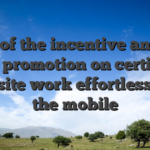 Most of the incentive and you will promotion on certified web site work effortlessly on the mobile