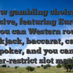 New gambling choice is extensive, featuring European and you can Western roulette, blackjack, baccarat, casino poker, and you can higher-restrict slot machines
