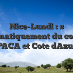Nice-Lundi :  s automatiquement du contree PACA et Cote dAzur