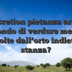 O, excretion pietanza arboreo a fondo di verdure mezzo raccolte dall’orto indietro il stanza?