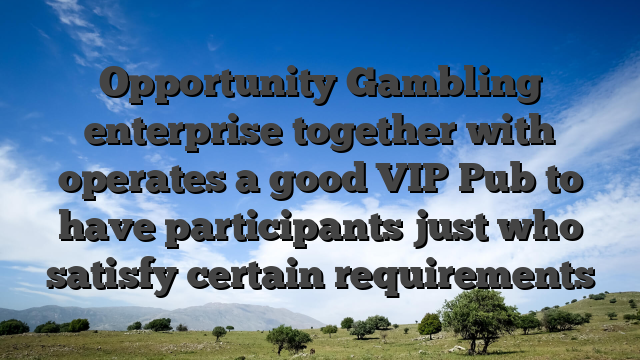 Opportunity Gambling enterprise together with operates a good VIP Pub to have participants just who satisfy certain requirements