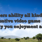 Others ability all kinds of incentive video game and supply you enjoyment all day