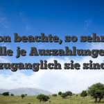 Petition beachte, so sehr nicht alle je Auszahlungen zuganglich sie sind