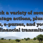 Pick a variety of secure percentage actions, plus credit cards, e-purses, and you can financial transmits