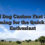 Red Dog Casino: Fast‑Fire Gaming for the Quick‑Hit Enthusiast