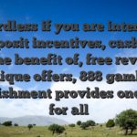 Regardless if you are interested in deposit incentives, cashback has the benefit of, free revolves, or unique offers, 888 gambling establishment provides one thing for all