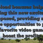 Reload bonuses help in keeping this new excitement supposed, providing a lot more opportunities to play your favorite video game and boost the profits