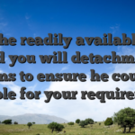 See the readily available put and you will detachment options to ensure he could be suitable for your requirements