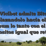 Si, Vicibet admite Bitcoin desplazandolo hacia el pelo Ethereum lo tanto con el fin de depositos igual que retiros
