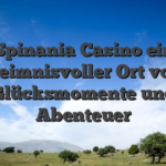 Spinania Casino ein geheimnisvoller Ort voller Glücksmomente und Abenteuer