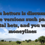 Sports bettors is discuss other choice versions such parlays, total bets, and you will moneylines