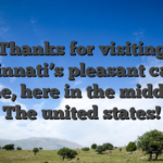 Thanks for visiting Cincinnati’s pleasant casino scene, here in the middle of The united states!