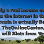 The big a real income casinos on the internet in the California is actually Raging Bull, TheOnlineCasino, and you will Slots from Vegas