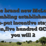 The brand new McLuck Gambling establishment no-put incentive stays seven,five hundred GC and you will 2