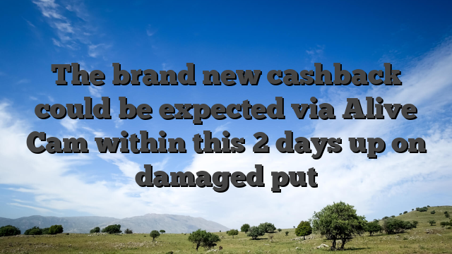 The brand new cashback could be expected via Alive Cam within this 2 days up on damaged put