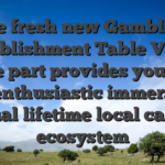 The fresh new Gambling establishment Table Video game part provides you with an enthusiastic immersive actual lifetime local casino ecosystem