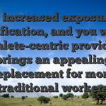 The increased exposure of inification, and you will athlete-centric provides brings an appealing replacement for more traditional workers